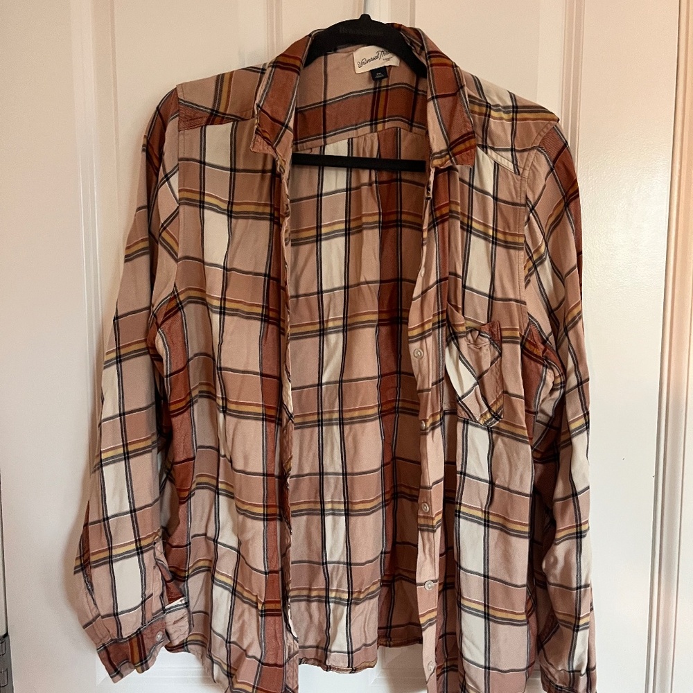 Flannel button up